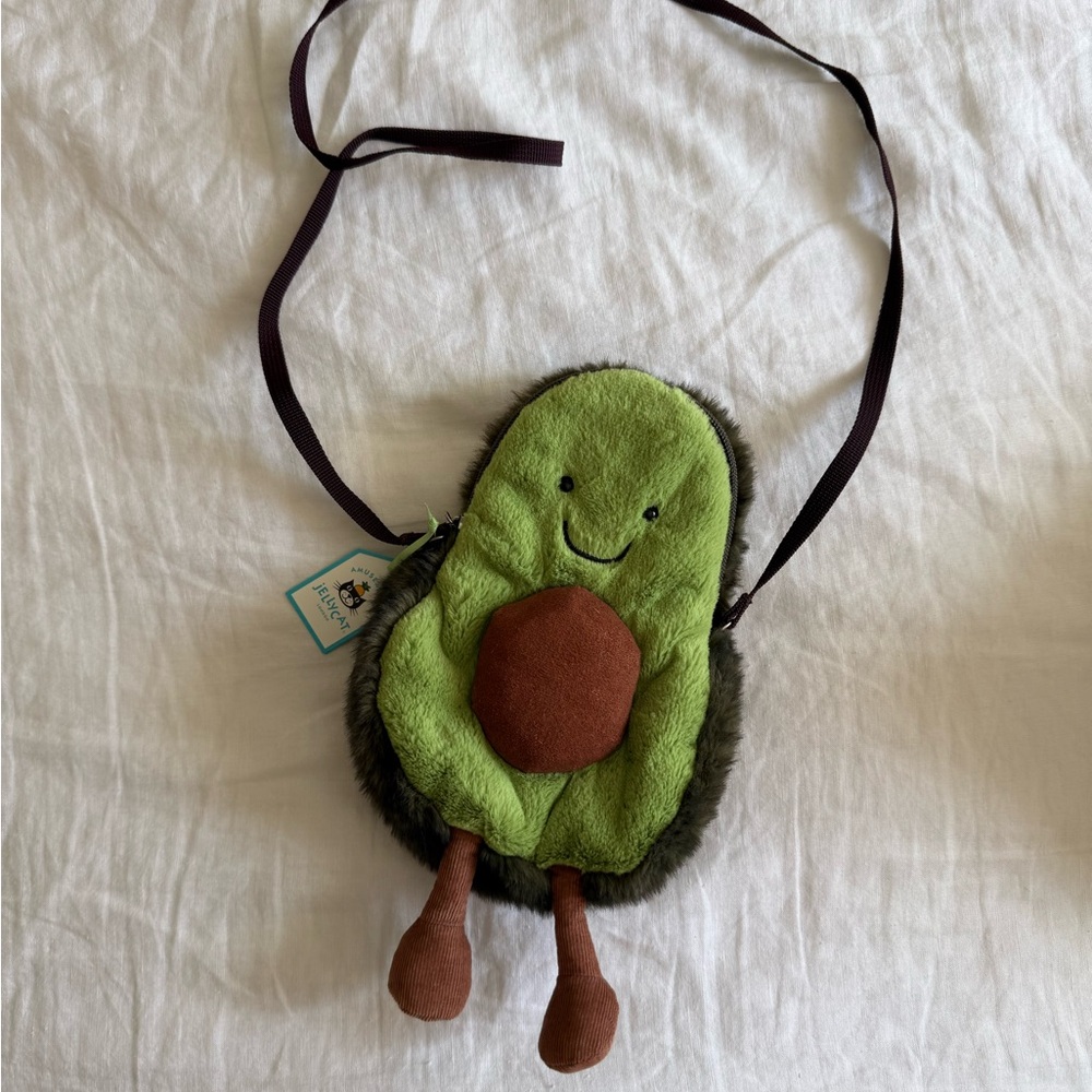 Jellycat Avocado Bag for Kids, NWT
